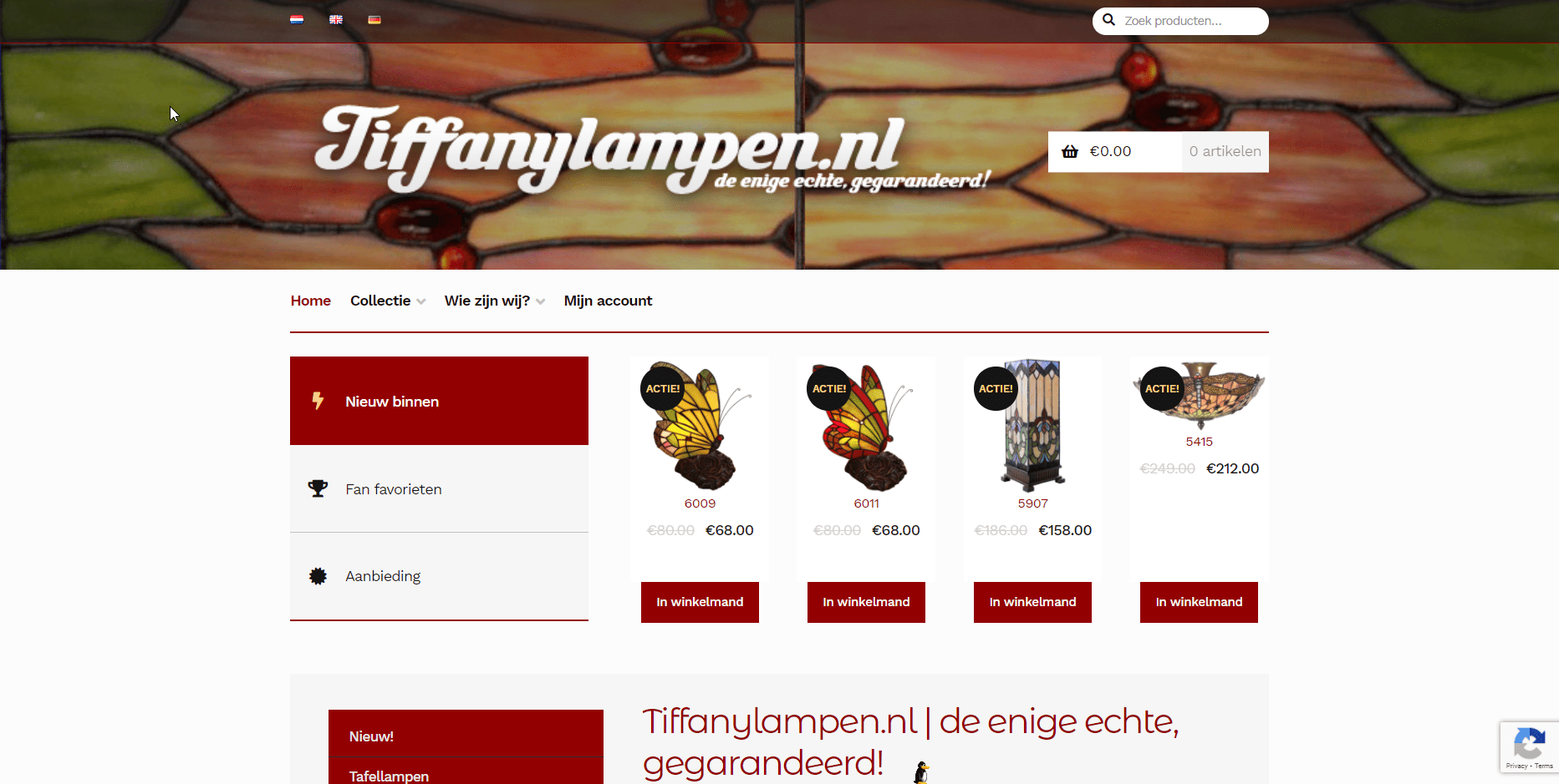 tiffanylampen.nl